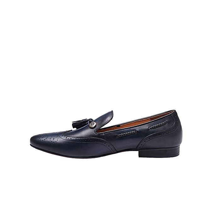 Anax Tucci Tasseled Detailed Loafers-Blue – RKC Mart