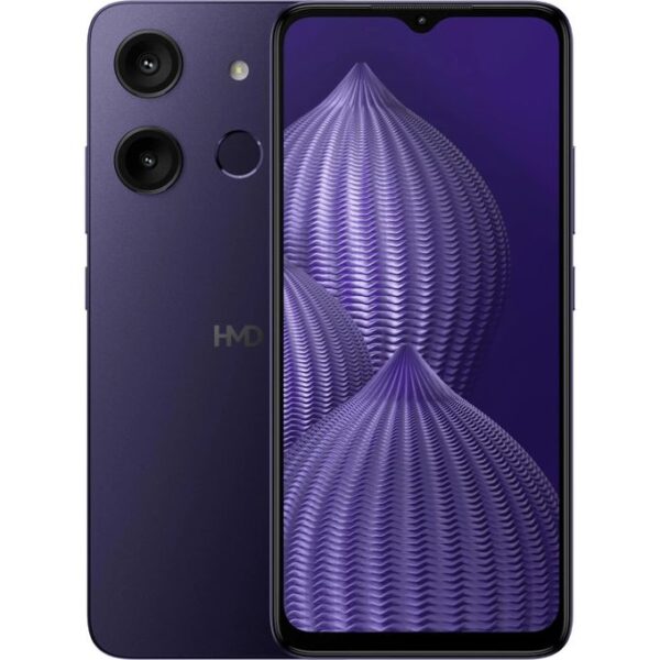 Hmd Aura - 6.56" (64GB/4GB) 4G LTE, Dual SIM, 5000mAh - Black