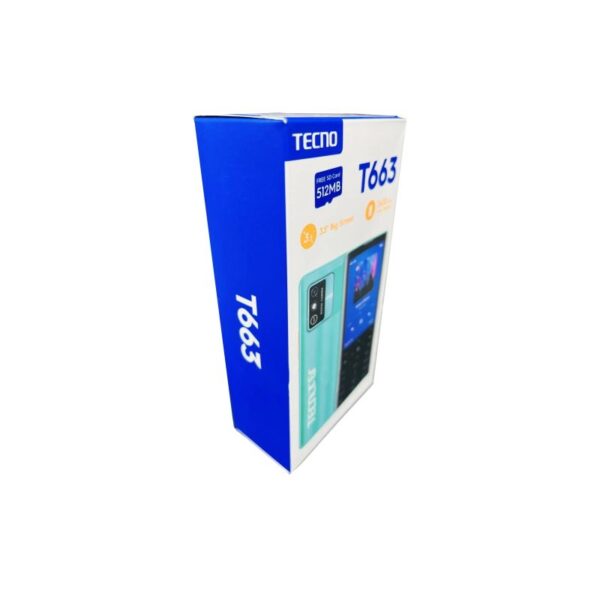 Tecno T663 3.5inch, Feature Phone dual Sim Speakers