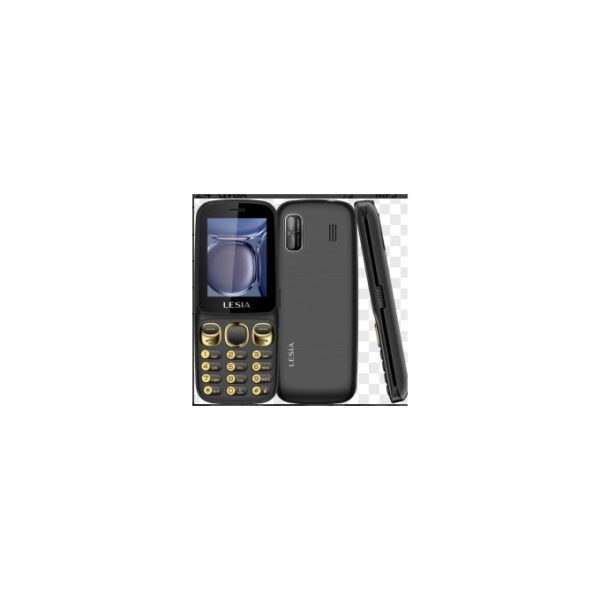 LESIA L 255 2.4, 32MB ROM/32MB, 2500MAh, Dual Sim- Black